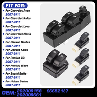 Master Power Window Switch Button Car For Chevrolet Aveo Kalos Nexia Pontiac G3 Wave Daewoo Gentra Kalos Suzuki Swift 2007-2011
