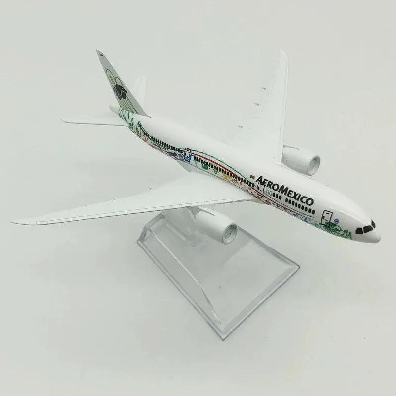 Diecast Metal 1/400 Scale Aircraft B787Aeromexico Airways Boe-ing 787 Model Planel Aviation Miniature Airplane