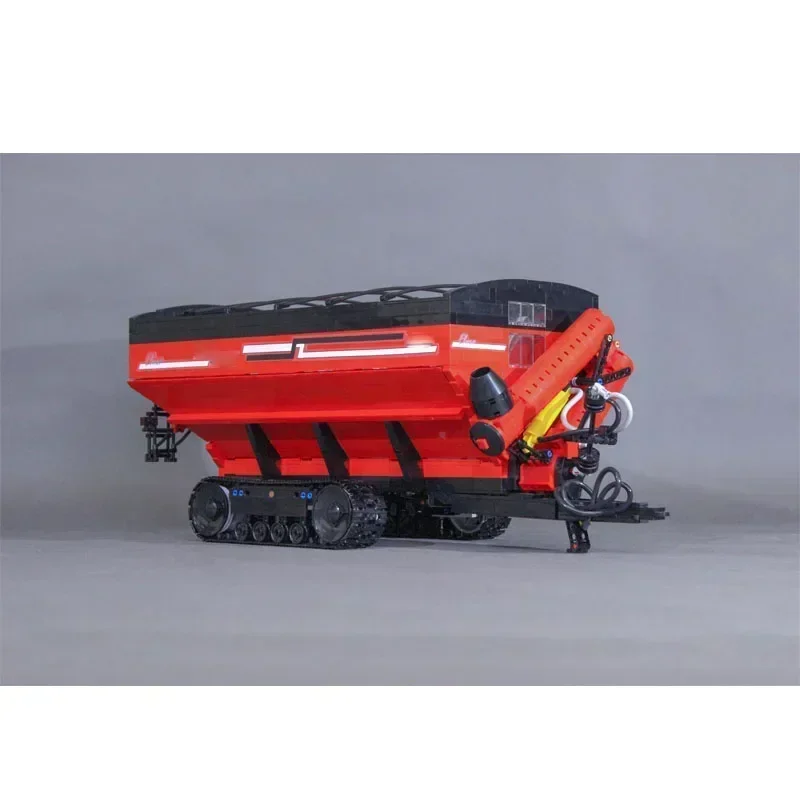 2023 New Tracked Farm Tractor Electric MOC-67575 Building Block Model 4488pcs Remote AssemblyCustom Adult Kids Birthday Toy Gift