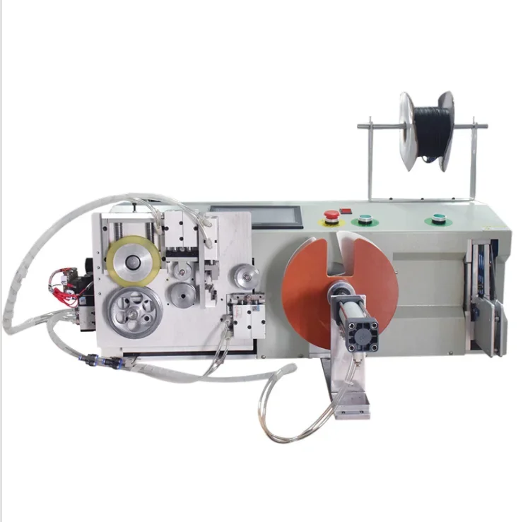 Auto Cable cutting winding twist tie tying machine with meter measuring function twisting tie machine SA-C01