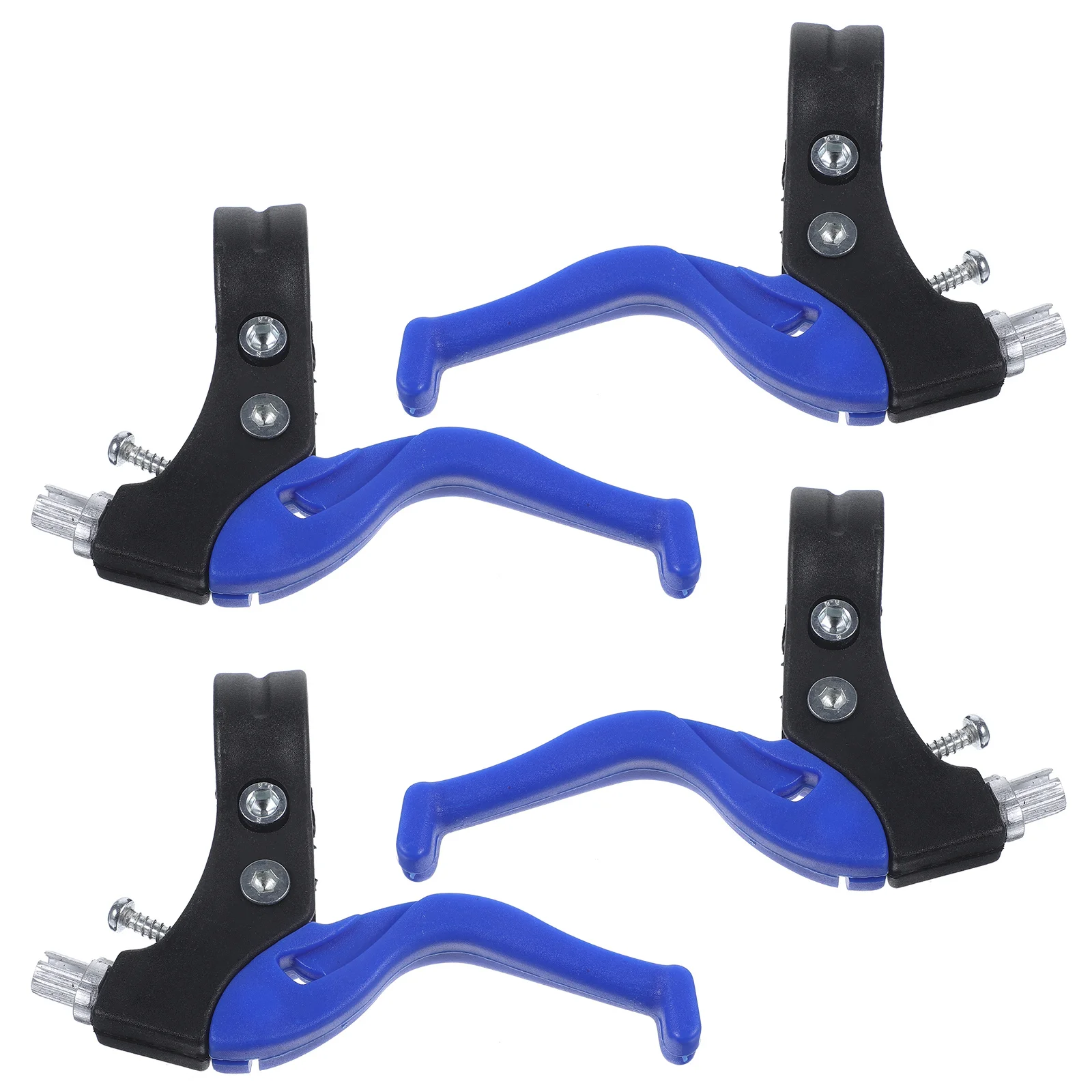 

2Pairs Bike Brake Levers Reliable Durable Replacement for Kids Bicycle Cycling Brake Handle Accessories Bike Bar Ends