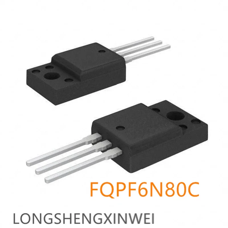 1PCS FQPF6N80C 6N80C TO220F Inverter Switched Power MOS Triode