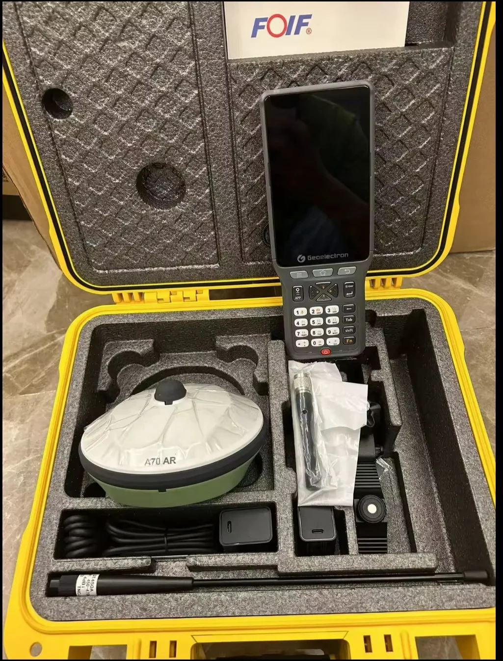 FOIF A70AR Высокопроизводительный GNSS RTK-приемник Прибор для геодезического посадки GPS RTK с 1408 каналами