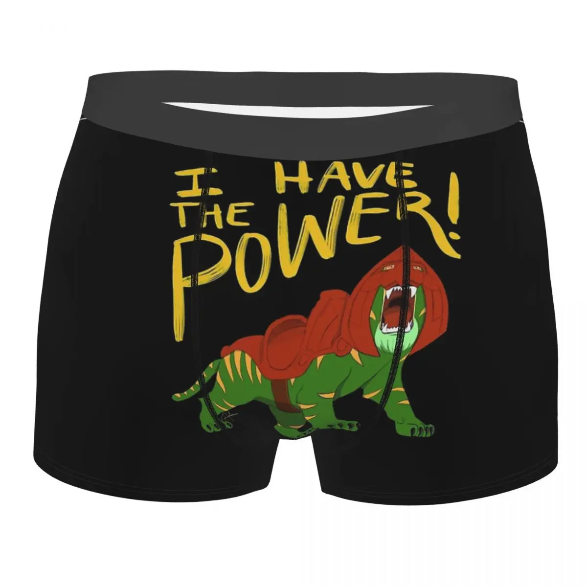 

He-Man The Master Of The Universe Battle Cat Underpants Cotton Panties Men's Underwear Ventilate Shorts Boxer Briefs