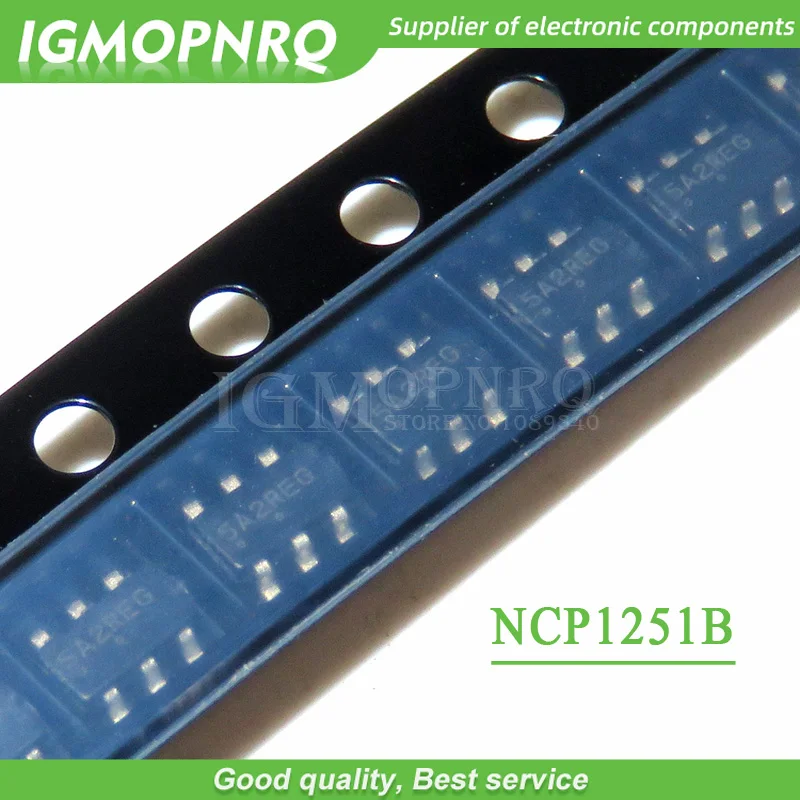 10pcs/lot NCP1251 NCP1251BSN65T1G SOT-23 NCP1251A NCP1251B NCP1529A  Supply IC printing