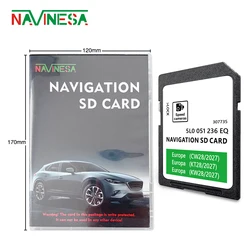 MIB2 for Skoda Superb 2015-2019 Car Update Europe Map Navigation 32GB 2027 Version Data ECE England Navi GPS SD Memory Card