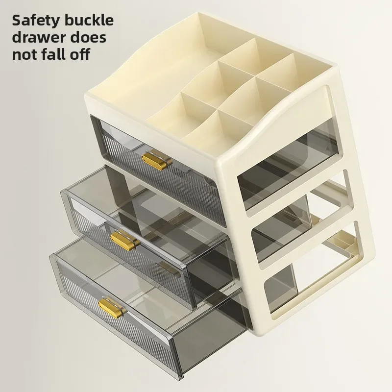 

Настольный органайзер-ящик 2026 для офиса и рабочего стола: сортировка канцелярии, косметики, полки, шкафчики для хранения