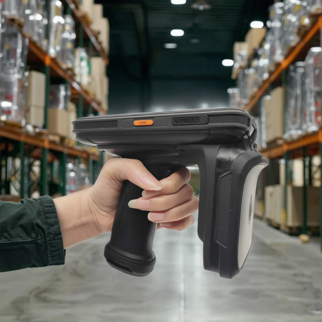 

Portable Long Range Android RFID Reader Wireless NFC WIFI Handheld C72 Handheld UHF RFID Reader For Inventory/ Asset Management