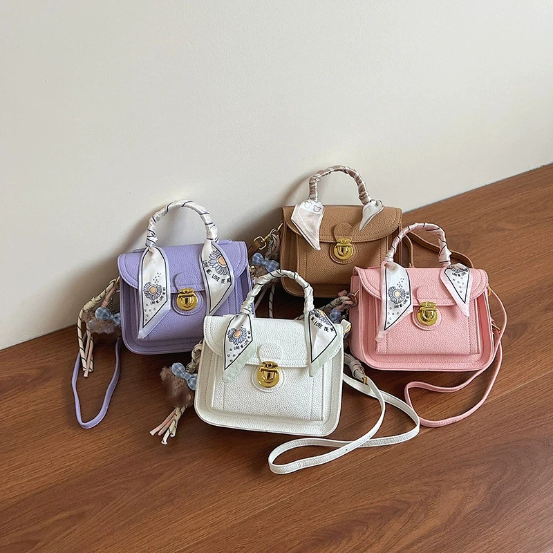 

Женская летняя текстурированная сумка через плечо, однотонная кожаная сумка на плечо с пряжкой, корейская повседневная модная винтажная женская сумка