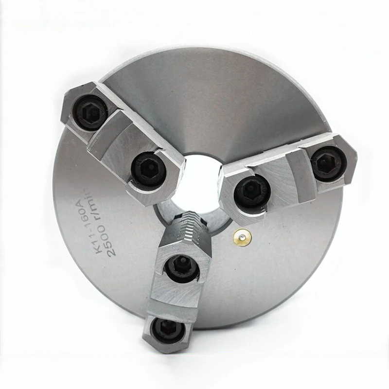 Special Offer K11 80 100 125 160 200 250 Power Chuck Three Jaw Lathe Chuck With Wrench Harden Steel For Cnc Machining