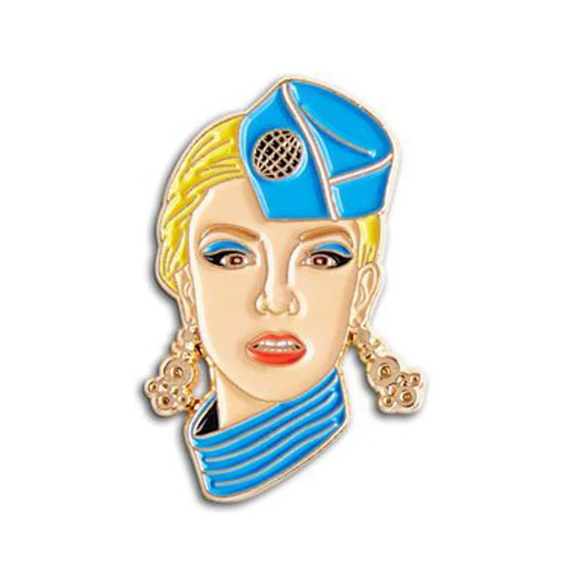 Britney Enamel Pin music legend Badge Female musician Brooch Accessory