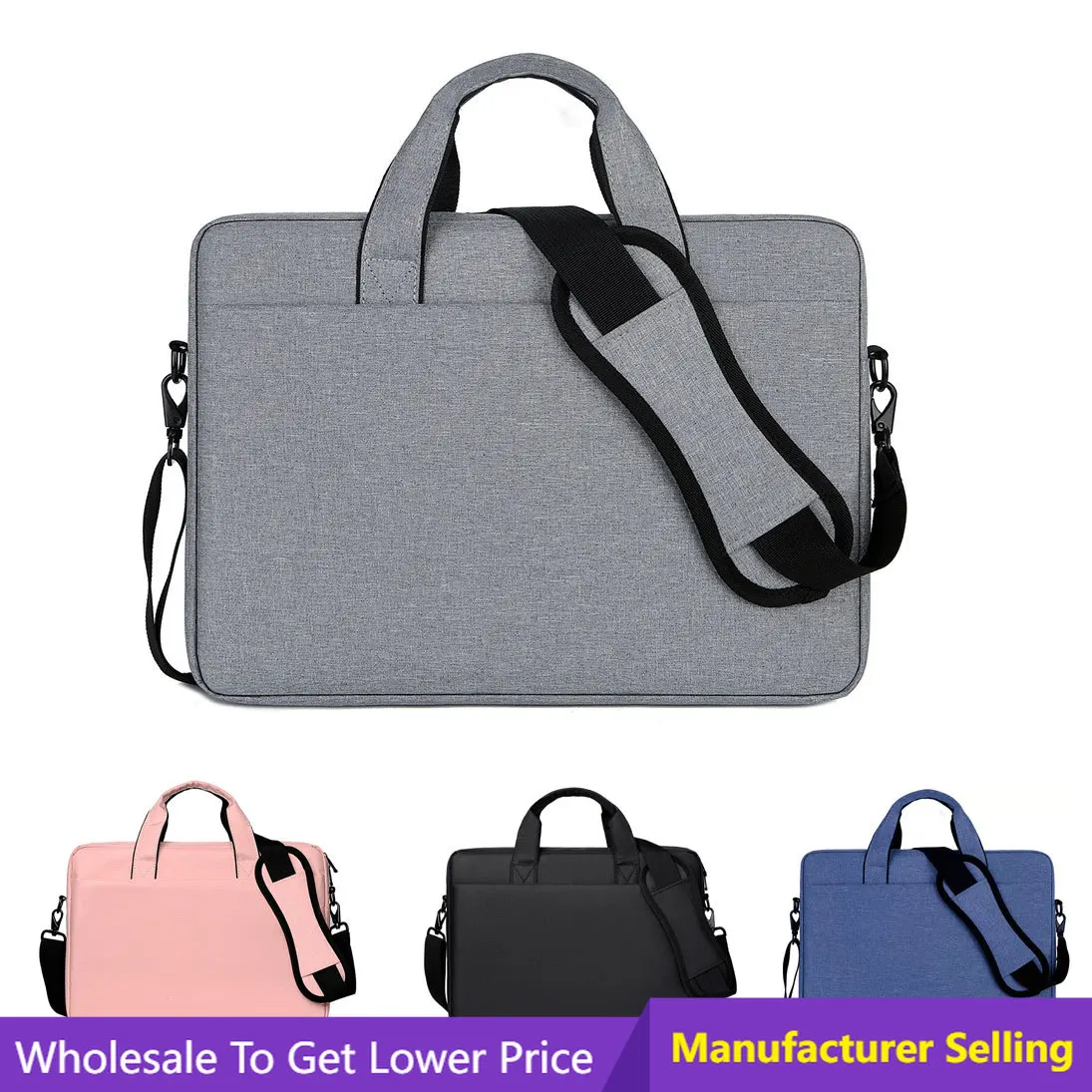 Laptop Bag  Waterproof Outdoor Travel Office Business Computer Bag Lightweight Shoulder Sleeve  Laptop Shoulder Bag