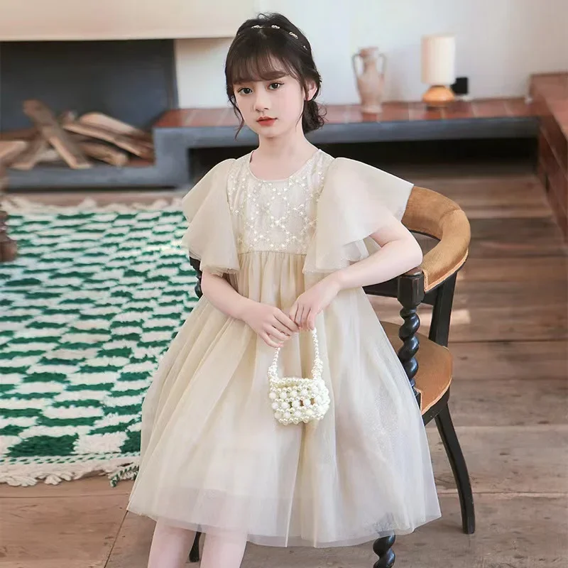 The New 2023 Children's Dress Has a Novel Style and Comfortable Fabric