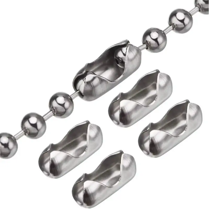 A68P-Roller Blind Fitting Metal Bead Chain With Bead Buckles Accessories Household For All Lamp Rope Decoration