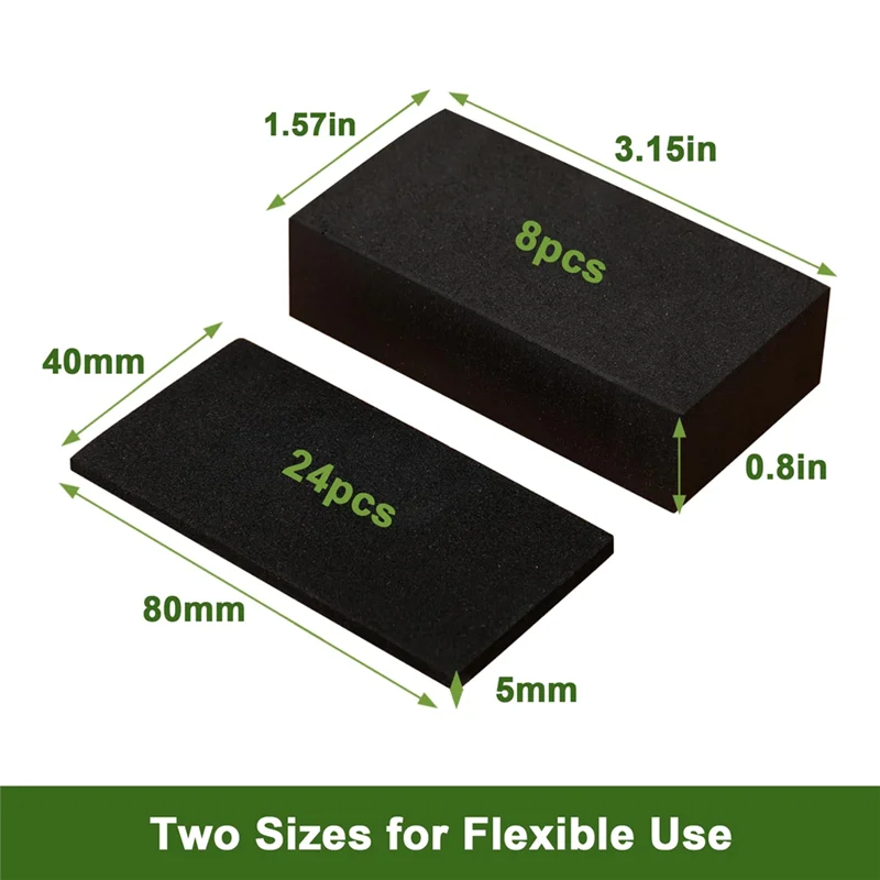 【Сьогодні только!】Мебель для защиты стен с пеной Eva для стопоров изголовья-32 шт. более толстые стопоры для изголовья кровати 40*80