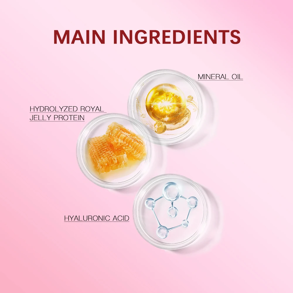 Fruit Lip Balm Oil Moistens Jelly Lip Gloss Honey Juice Lip Gloss Transparent Glass Lip Gloss Lip Protection Essence