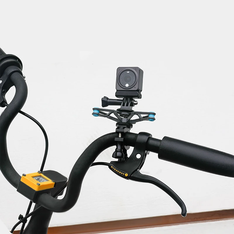 Videocamera sportiva bicicletta mountain bike staffa clip + scheda stabilizzatore ammortizzatore per dji action 2 accessori osmo per fotocamera