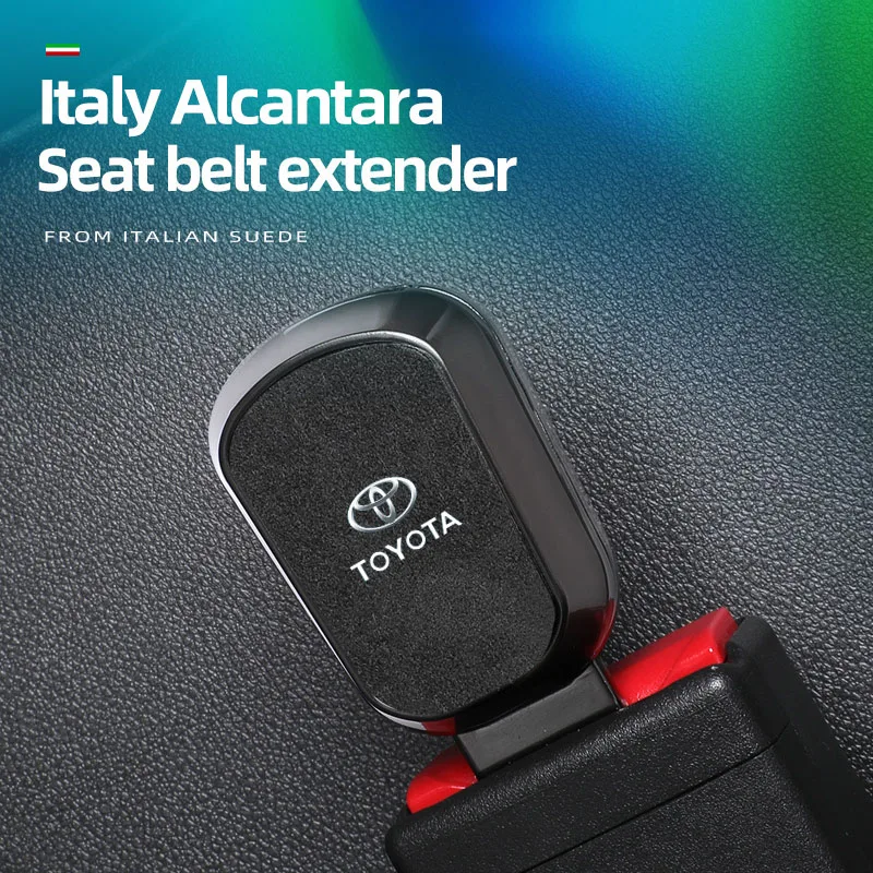 

Удлинитель автомобильного ремня безопасности, зажим для ремня безопасности, регулируемый удлинитель для Toyota Gazoo Racing Highlander Corolla AurisRav4, аксессуары