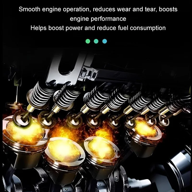 Engine Oil Antiwear Protector High Efficiency Additive Antiwear Agent Noise Suppressor Fuel Efficient Protective Agent Engine