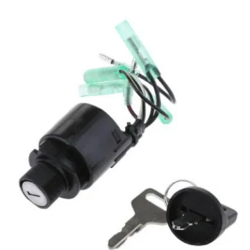 

Outboard engine key ignition and start key switch 35100-ZV5-013