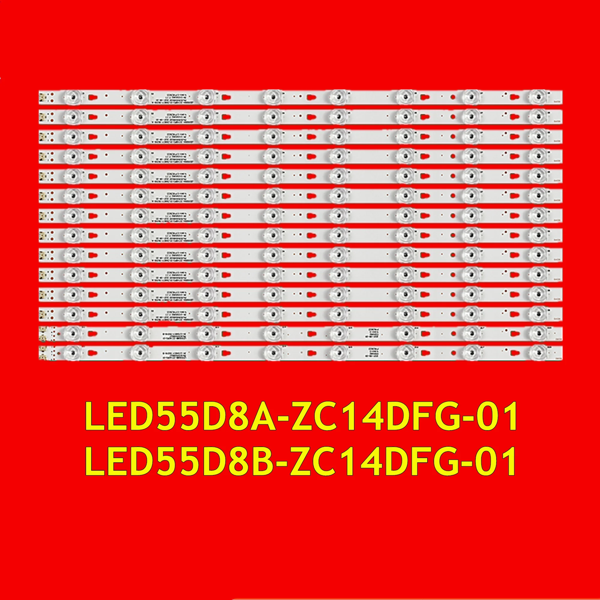 Tira LED para LS55H310G, LS55H510X, LS55A51, A55U, S55U, LED55K36U, 55UX10S, LED55K35U, LS55AL88A72, LS55AL88U71, LED55D855B LED55D8B