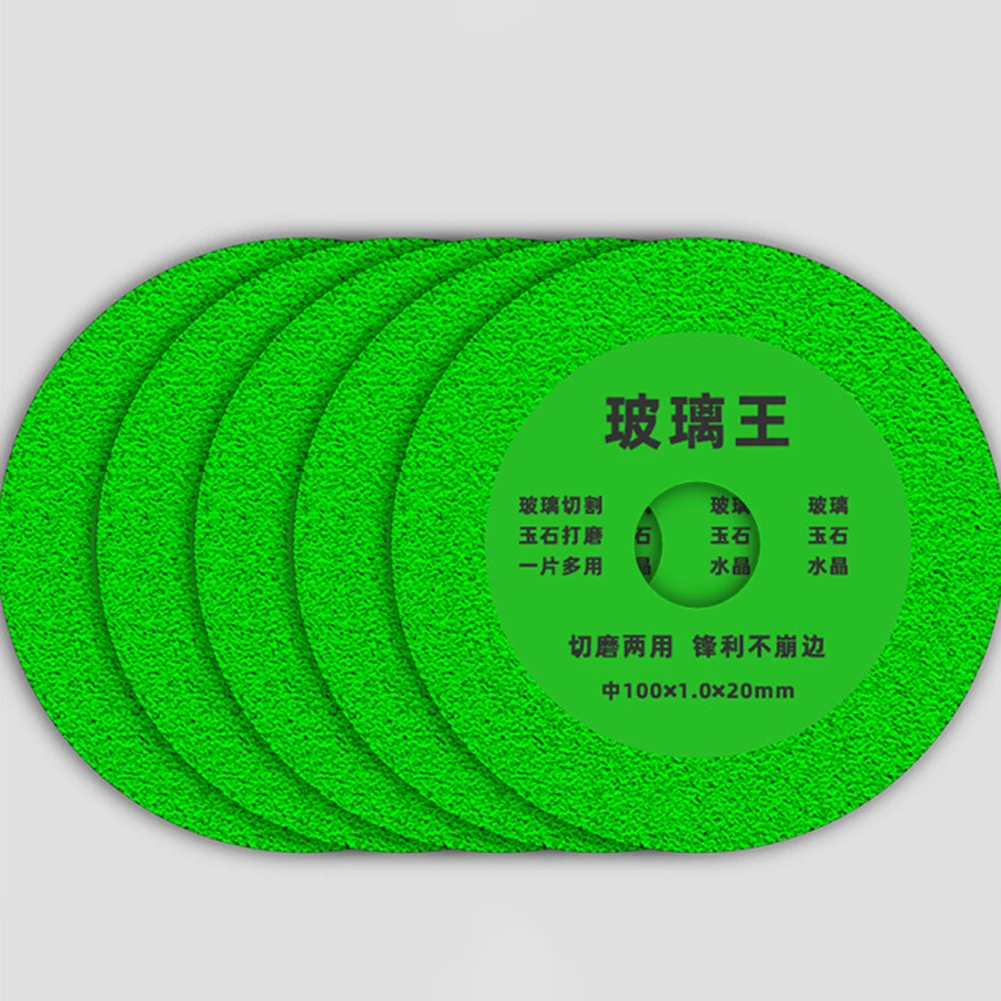 

100mm Glass Cutting Disc Heat-resistance Ultrathin Polishing Cutting Blade Low Noise Wear-resistant for Jade Crystal Bottle