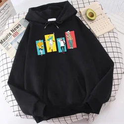 Men's Autumn and Winter Fleece Hoodie Jujutsu Kaisen Manga Anime Printed Hoodie Pocket Pullover Clothes Fashionable Warm Hoodie