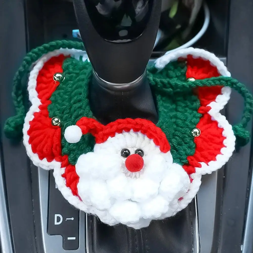 

Car Shift Cover Christmas Interior Suitable For Decoration Accessories Automatic Car Manual Lever Handle Fun Gift