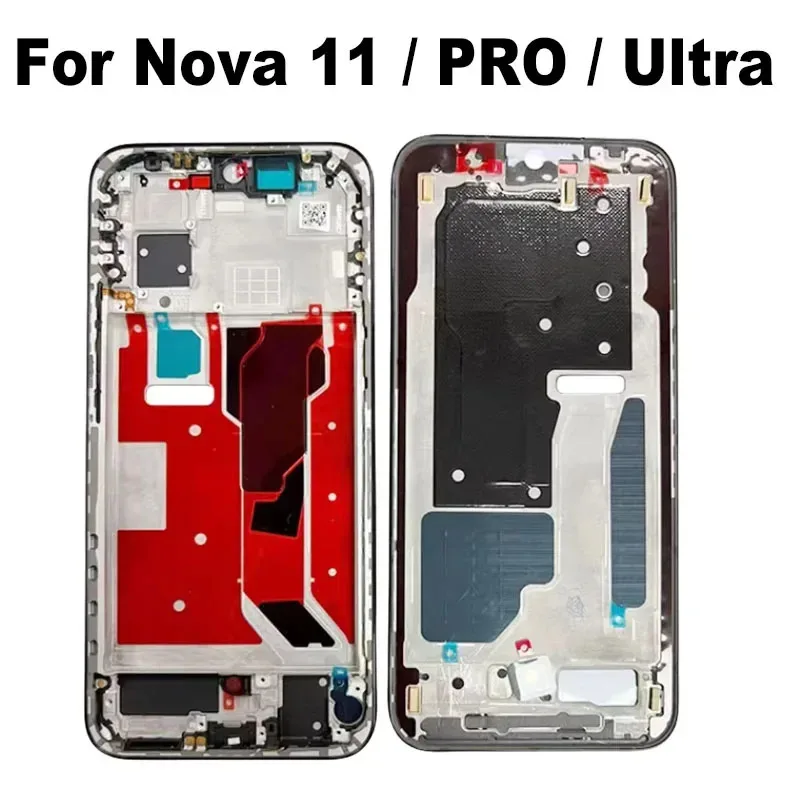 

Для Huawei Nova 11 Pro ультра средняя рамка корпус ЖК-дисплей передняя панель корпуса лицевая панель запасные части для ремонта