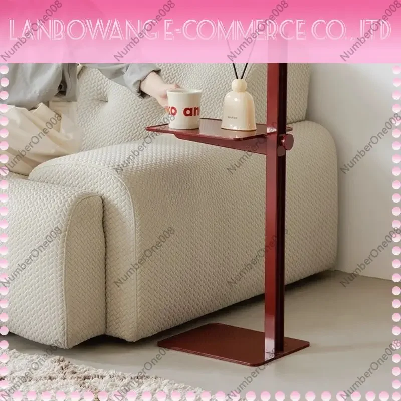 Adjustable Height Side Table, Nordi Small Nightstand for Living Room Sofa Bedside, Home Furniture for Small Apartment