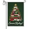 Seasons Readings Christmas Garden Flag 12x18 Inch Double Sided llz