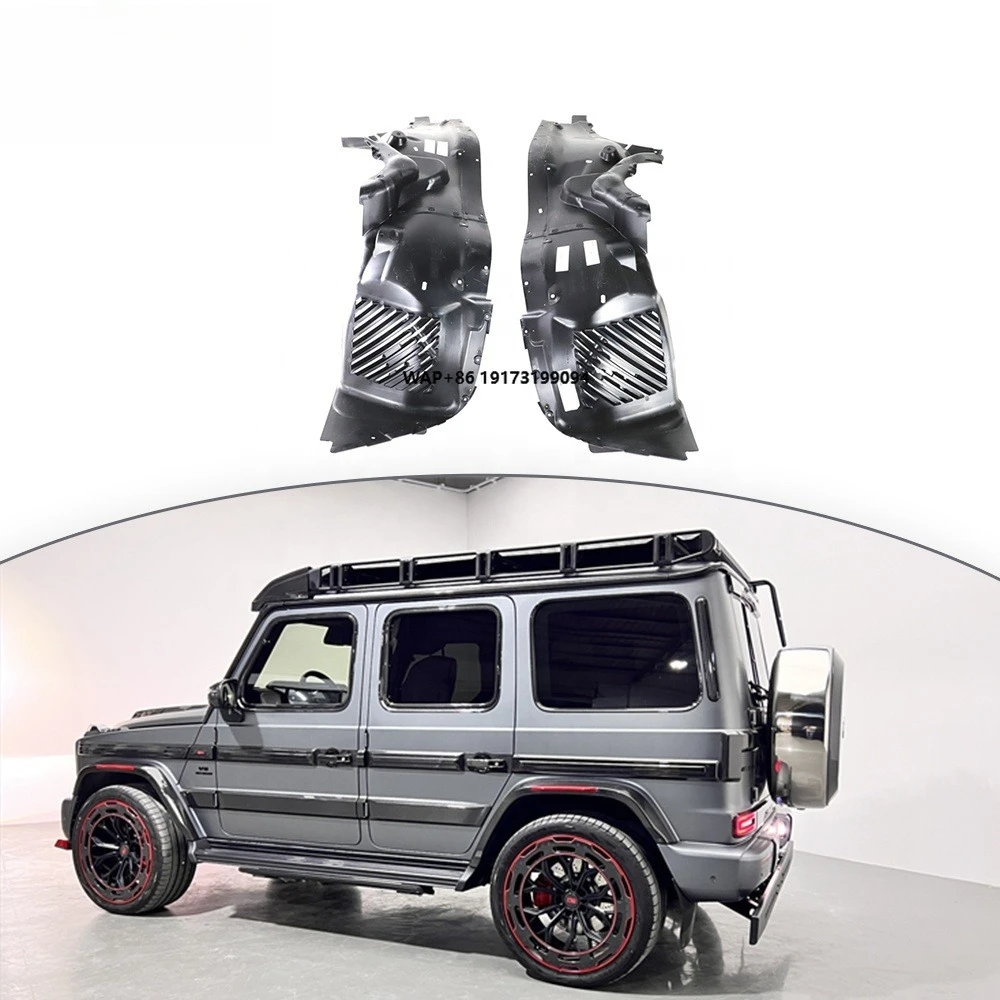 G Class W464 W463A 4X4 Style PP Over Fenders Lining Car Accessories 2019 Year up Fender Flare Inserts Wheel Brow Arch Liner