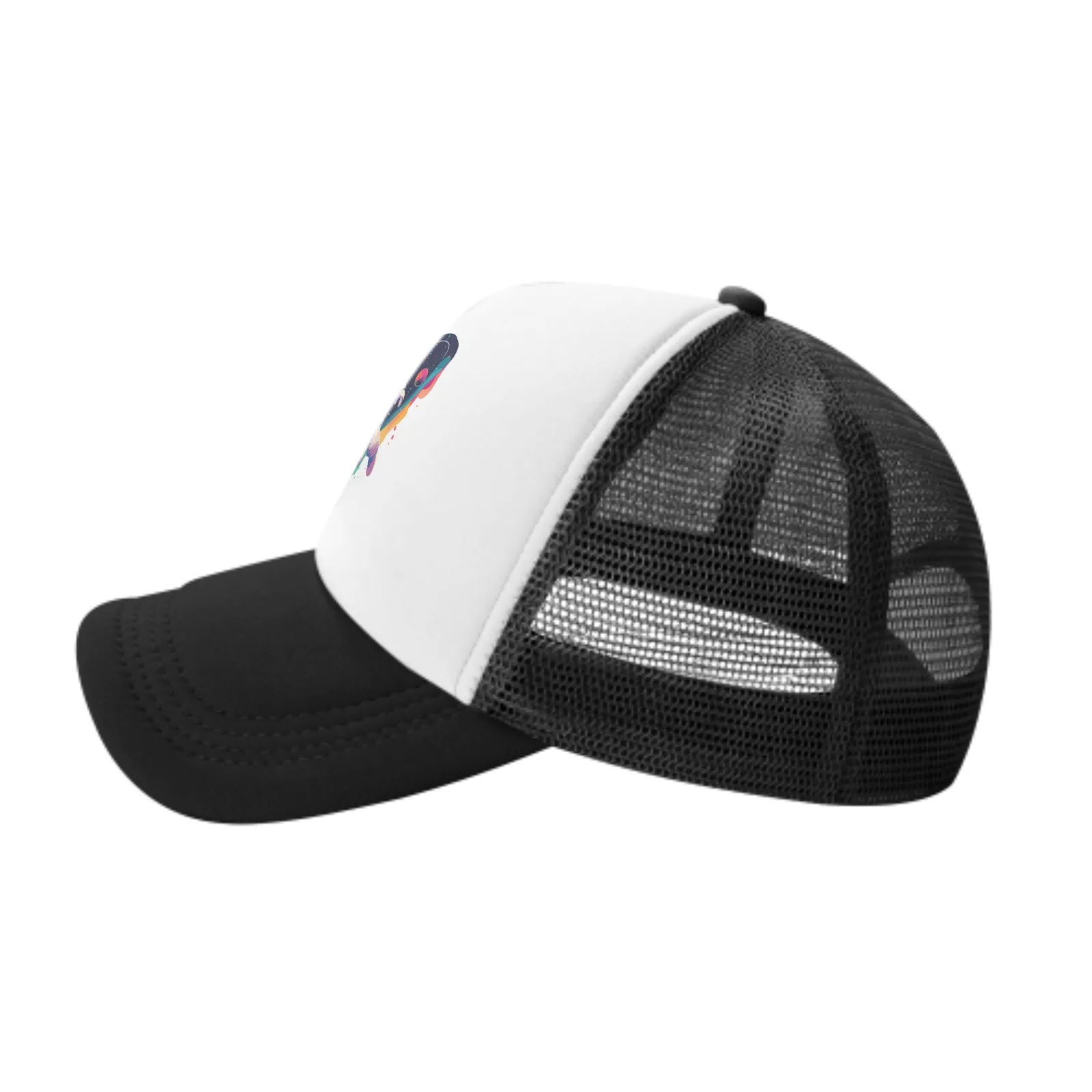 Arcobaleno astronauta moda cappello da Baseball traspirante berretto adulto cappello a rete all'aperto viaggiare protezione solare Casquette per uomo donna