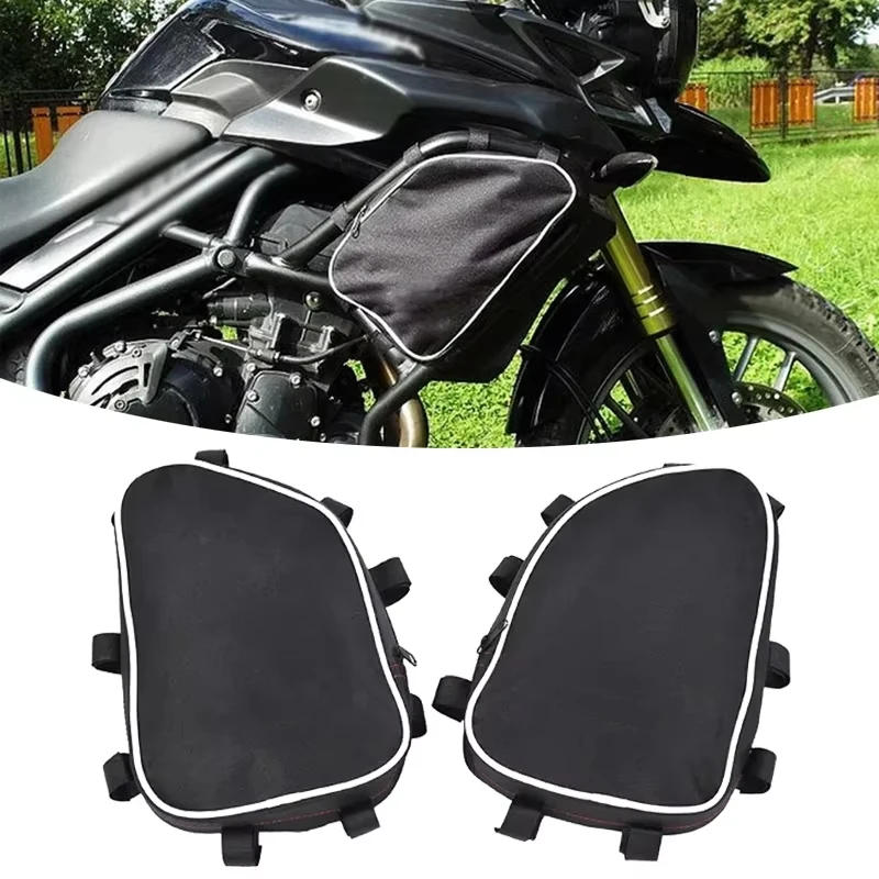 NEW For Tiger 800 Tiger800 TIGER 800 TIGER800 Motorcycle Frame Crash Bars Waterproof Bag Repair Tool Placement Bag