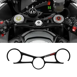 For BMW Motorrad S1000RR M1000RR 2019-2023 3D Carbon-look Upper Triple Yoke Defender Sticker
