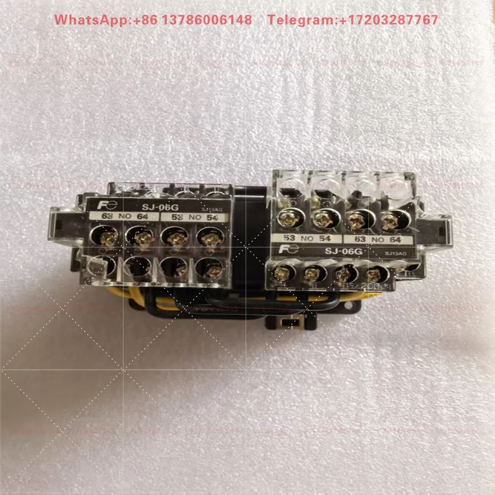 Original SJ-06G SJ-06GRM DC24V DC48V mechanical interlocking contactor in stock