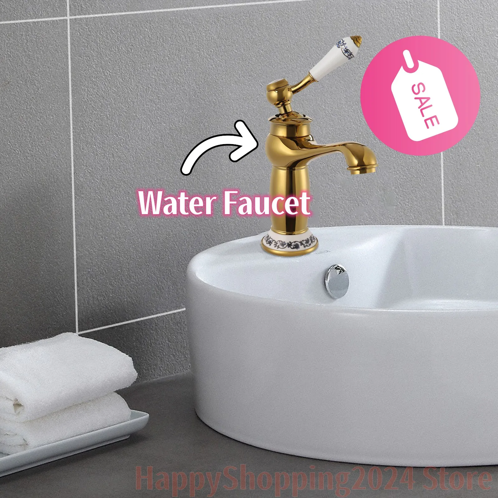 Water Faucet Adjustable Temperature for Homes, Hotels, Office Building Bathrooms, etc