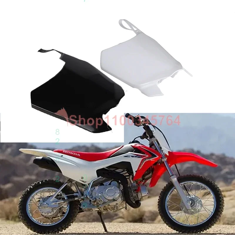 Motorcycle CRF110 Number Plate Plastic Front Cover Guard for CRF 110 2013 Pit Bike Dirt Bike Accessories