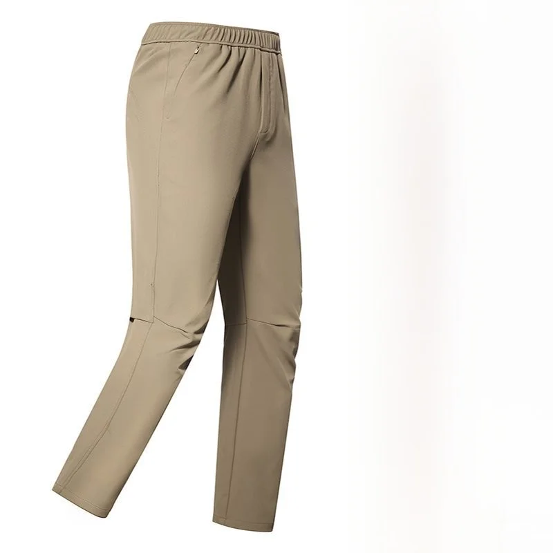 

Брюки для активного отдыха на весну-осень, средней толщины, для походов и альпинизма, унисекс, с высокой талией, прямые, повседневные