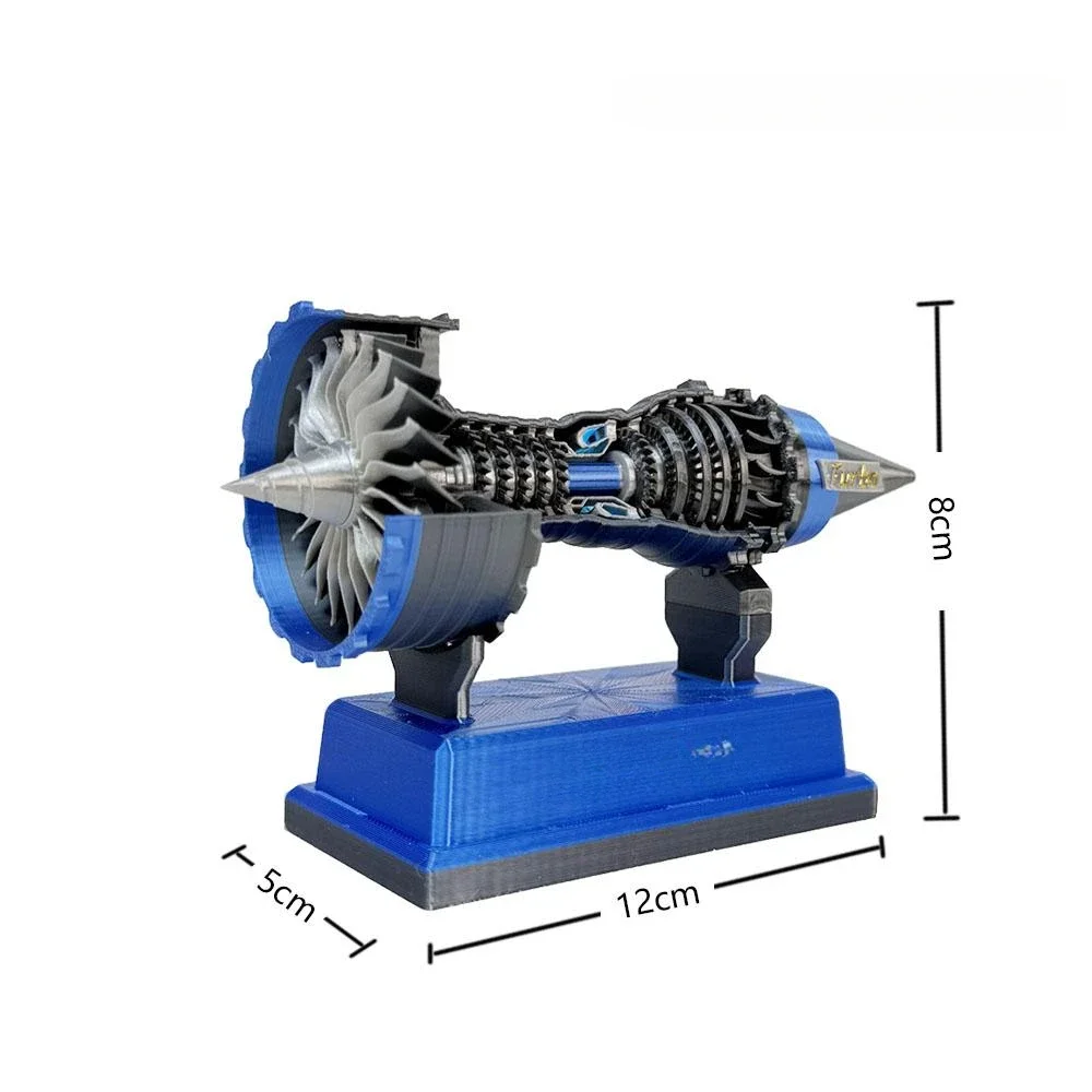12 cm TR900 Super Turbofan Motor Mini Model Kits Motor Functie Elektrische Buffer 3D Afdrukken Collectie Speelgoed voor Kid Jongens