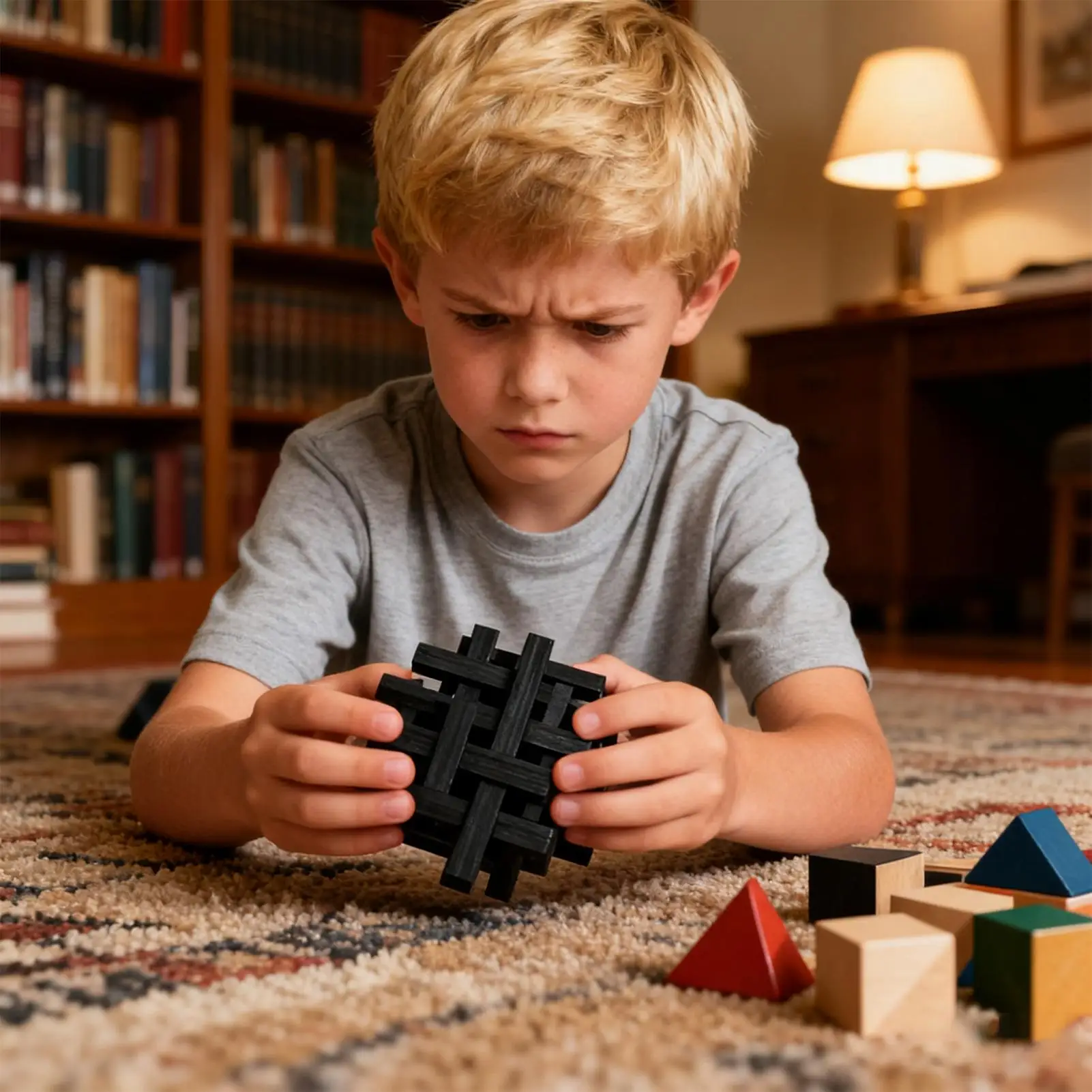 

Brain Teaser Puzzles Wood 3D Educational Toys Logical Thinking Toy For Adults Kids Teens Students Educators Office Game Night