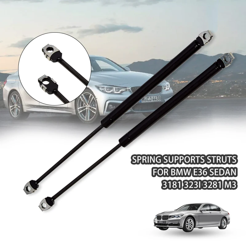 Car Front Bonnet Hood Lift Pneumatic Spring Support Rod Shock Struts 5123196085 For BMW E36 Sedan 318i 323i 328i For M3