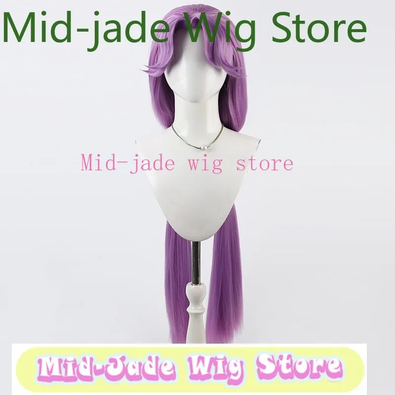 Mid-jade Pruik Winkel Gepassioneerde en Glanzende Schoonheid Meisje Transformeert In Coral Angel Cosplay Pruiken Tropische Rou Party Kostuums Rekwisieten