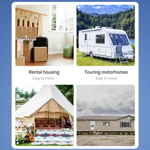 Mini portable outdoor air conditioner, caravan, car, tent, truck, camper accessories, 110v, 220v, 2000btu, 280W 6 Main Sales Tent Air Conditioning - №1