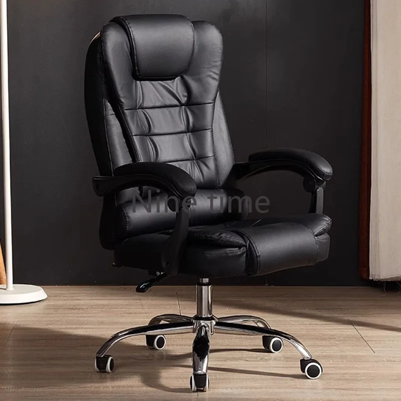 Ergonomic Cushion Office Chairs Gaming Recliner Lounge Pillow Computer Chair High Back Barber Sillas De Espera Library Furniture