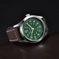 2025 nuevo reloj Rollstimi Retro para pilotos, reloj de cuarzo de lujo para hombres, reloj de pulsera multifuncional luminoso resistente al agua de cuero para hombres