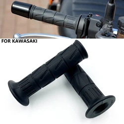 For Kawasaki Z750 Z800 Z1000 ZX-6R ZX-10R ZX-14R Motorcycle Handlebar Grip Rubber Gel Sleeve 7/8