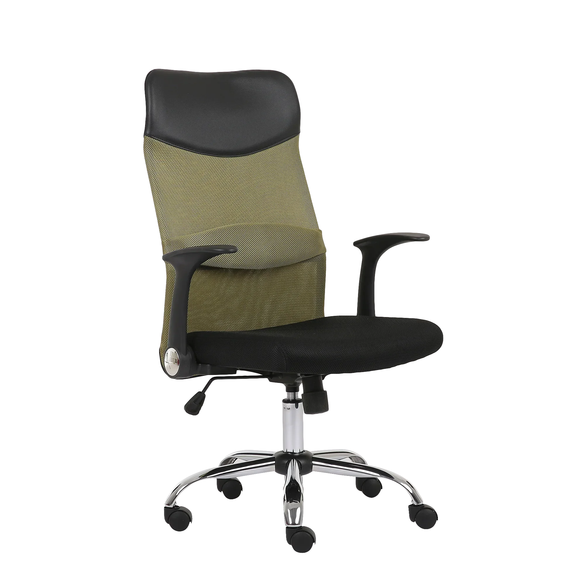 

z High-Back Swivel Ergonomic Office Computer Chair School Home Use Simple Design Adjustable Headrest Full Mesh Back Wood Metal