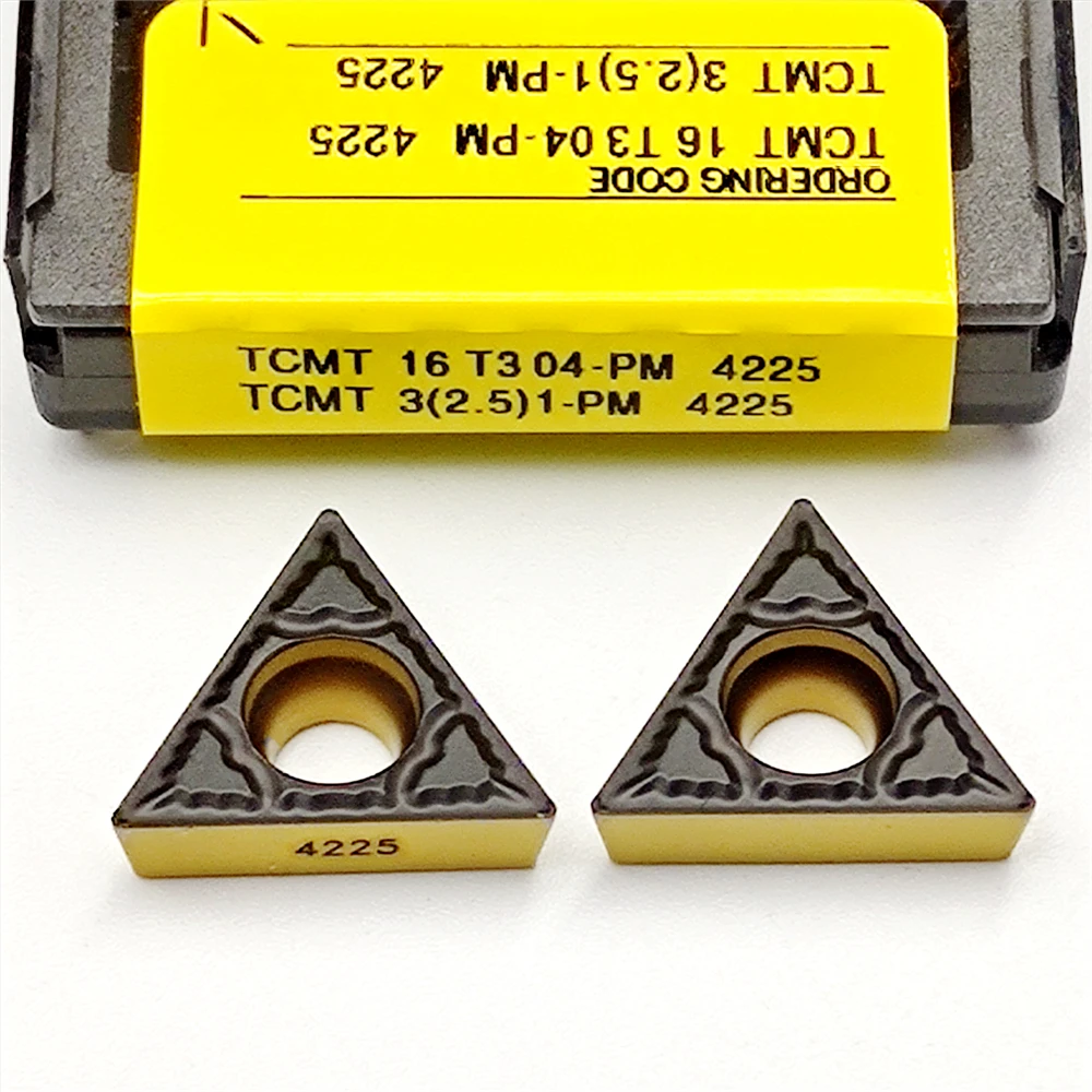 

10 PCS TCMT16T304 4225 TCMT16T308 4240 TCMT090204 Internal Milling Cutter TCMT 16T304 16T308 090204 Lathe Turning Tool