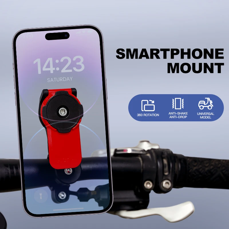 

Anti-slip Motorcycle Bicycle Handlebar Bracket Mount Universal Phone Holder For Riding Navigation